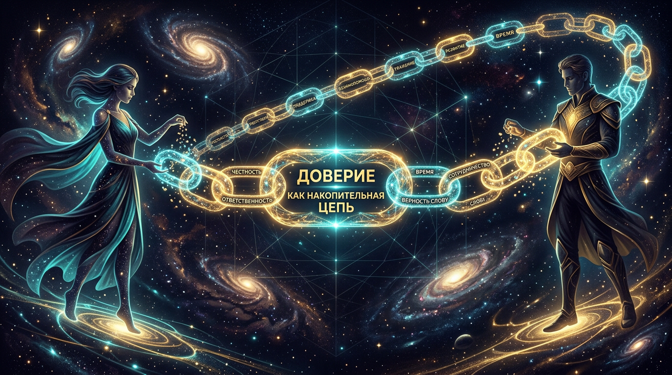 Доверие как накопительная цепь: звенья нельзя вырезать без потери прочности