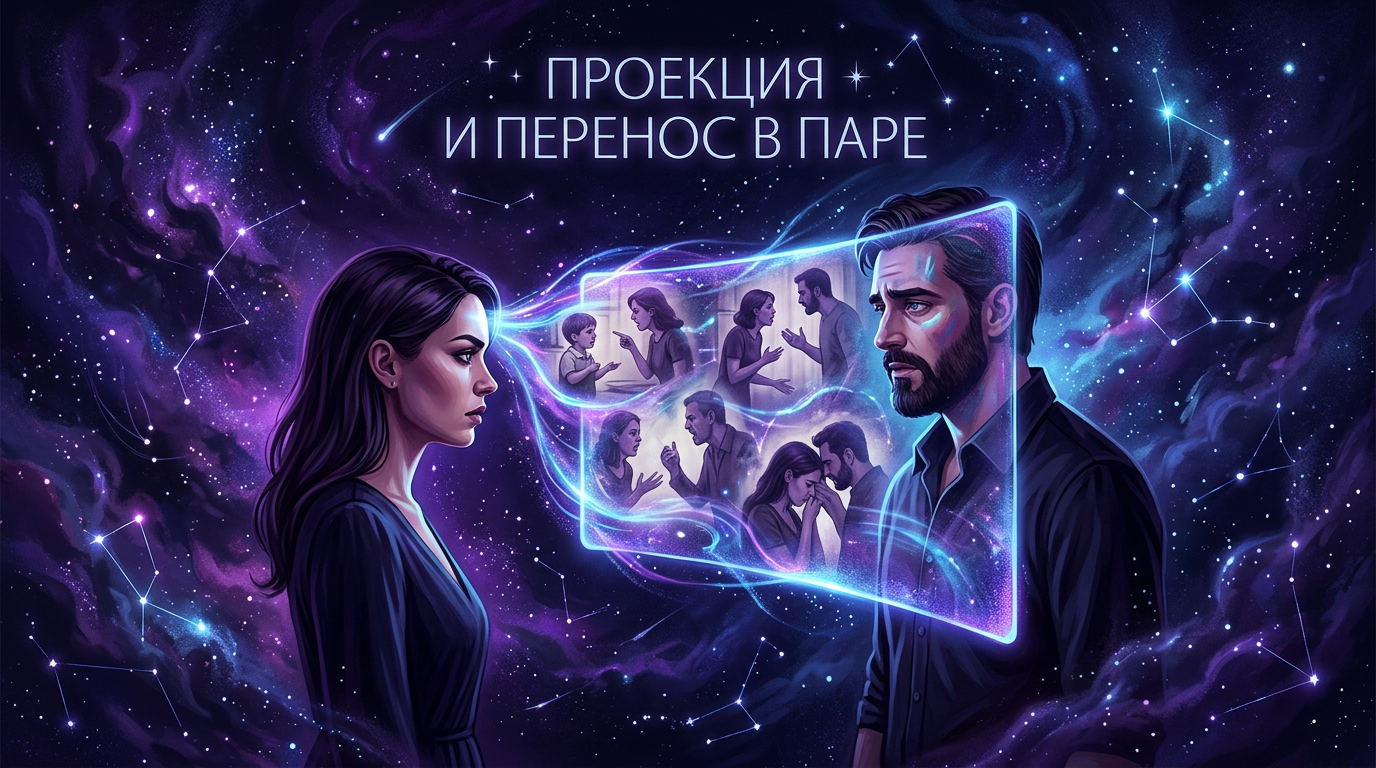 Проекция и перенос: когда партнёр — экран для чужого сюжета